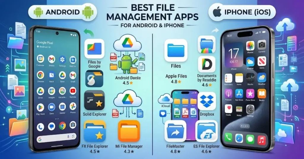 Best File Management Apps for Android and iPhone best file management apps for android and iPhone