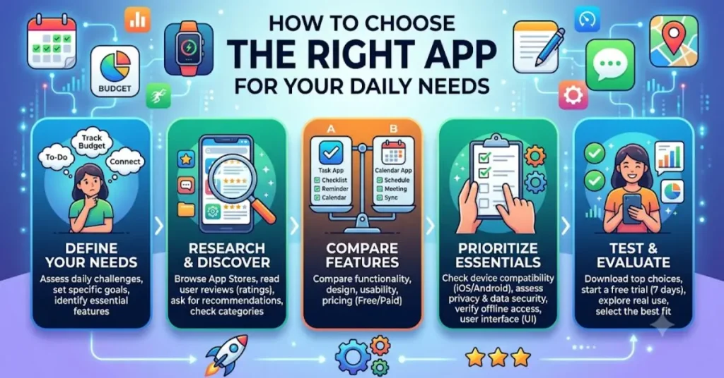 how to choose the right app for your daily needs