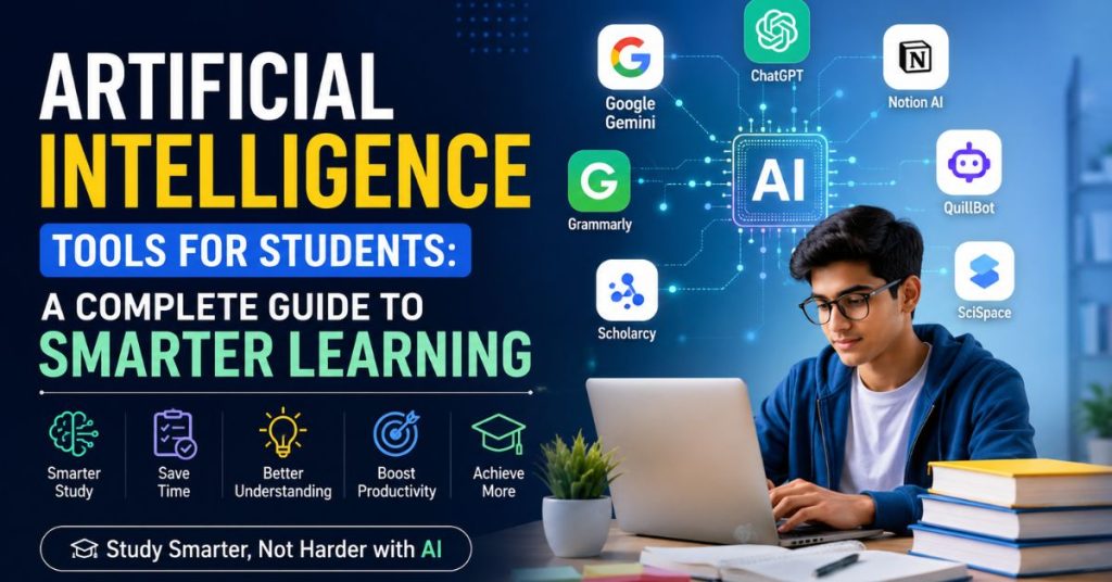 Artificial Intelligence Tools for Students: A Complete Guide to Smarter Learning artificial intelligence tools for students a complete guide to smarter learning (2)